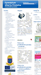 Mobile Screenshot of einsteinova.sk